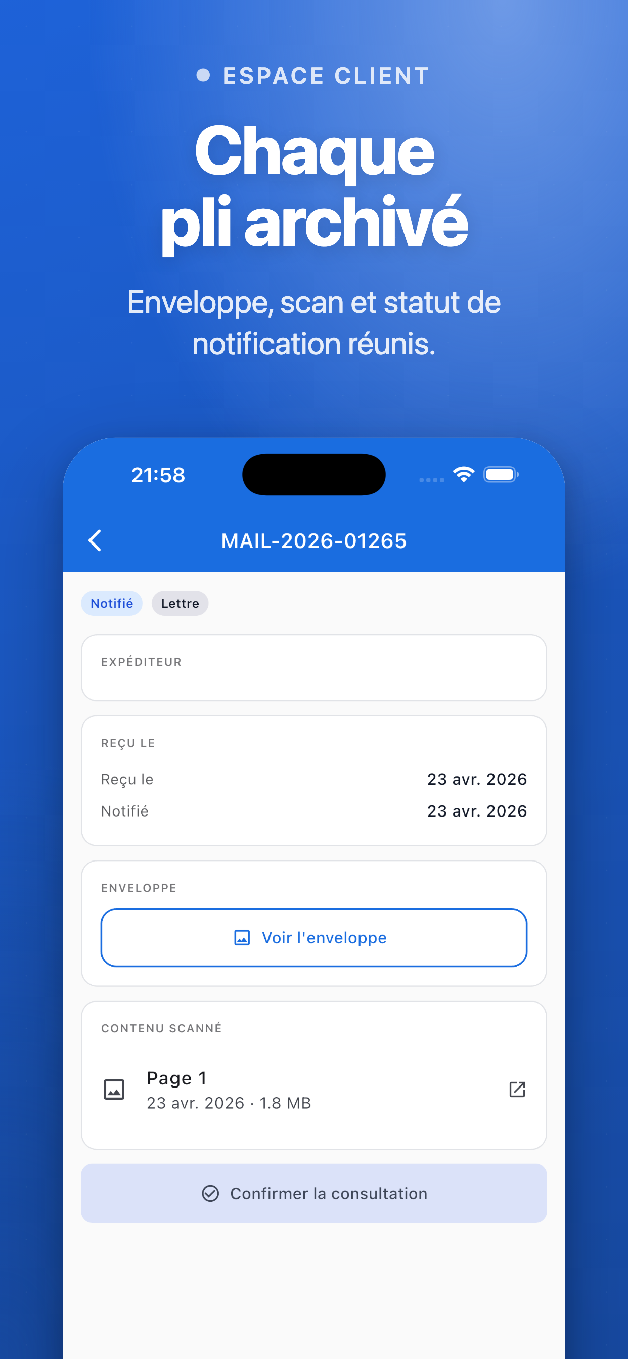Provider referral program — Company Belgium Client