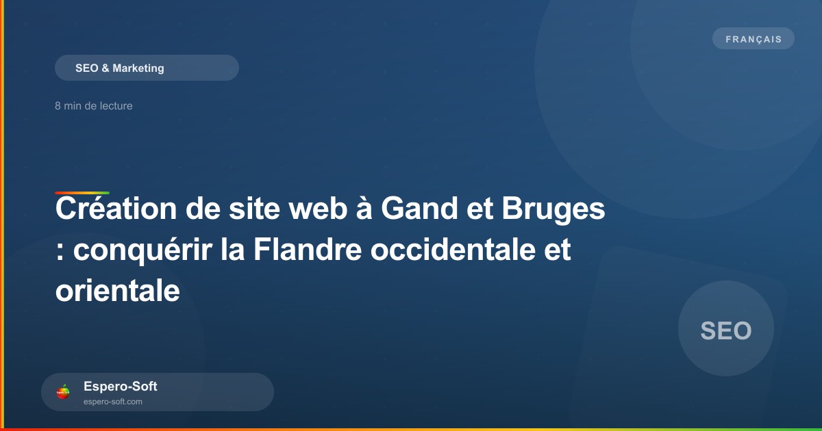 Canaux de Gand et Bruges avec des entreprises modernes en arrière-plan