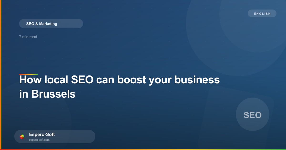 Aerial view of Brussels with location markers